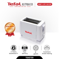 Tefal เครื่องปิ้งขนมปังแบบ2ช่อง ใช้ในครัวเรือน 750w เครื่องทำอาหารเช้าแบบมัลติฟังก์ชั่น Toaster รับประกัน 2 ปี