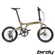 【birdy】New Birdy(III) GT多地形越野10速18吋前後避震鋁合金折疊單車-野戰棕