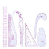 KRABALL Plastic French Curve Ruler Sewing Tailor Drawing Template Measuring Dressmaking Ruler Kit Se