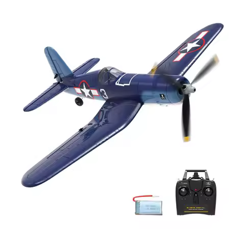 Volantex New F4U Corsair RC Plane EPP Foam 400mm Wingspan 4CH 6-Axis One Key Aerobatics XPilot Stabi