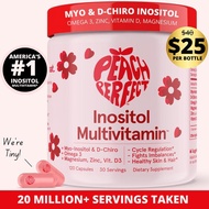 PeachPerfect Inositol Multivitamin-PeachPerfect Inositol, D-Chino Inositol, Omega 3 Fitness Health C