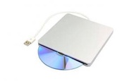 吉田家 - USB 外置吸入式 DVD + CD 讀碟及燒碟機（銀色）