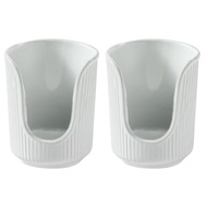 (HPKF) 2pcs Paper Cup Holder, Disposable Cup Holder, Desktop Cup Holder, Multifunctional Cup Storage