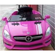 Mobil Aki Mercedes Benz PINK 1 Kursi Dengan REMOTE CONTROL USB Bluetooth Lampu Full Musik Bisa Dinaiki Dikendarai Anak - Mobil-mobilan Anak - Kendaraan Anak Mobil Aki - Mainan Remote Control - Mainan Anak - Hadiah Anak - Kado Ulang tahun Anak Perempuan