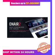 [LIMTED EDITION] On Air 2 Radio Station Html Website Template