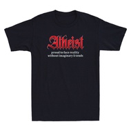Proud Atheist Atheism Religion Science Agnostic Freethinker Retro Men'S T-Shirt