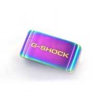 สำหรับ G-Shock GA-110/ 100 GD-120 5600 5610 6900 GA2100 GG1000แหวนโลหะที่มีสีสันหัวเข็มขัดห่วงกันชนสำหรับ Casio