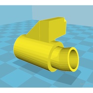 WPL D12 exhaust large 1/ 10 RC toy accessories