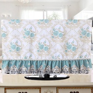 Fabric Tv Cover Cloth Dust Cover Chinese Fabric Cover Towel 42 Inch 50 Inch 55 Inch 65 Inch Lcd Tv Cover