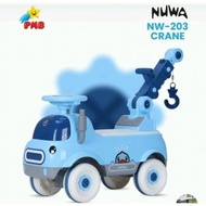 PMB Toys Children's Toy Truck Excavator Nuwa Ride On NW203