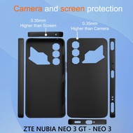 2026 Softcase Hitam Gelap NUBIA NEO 3 GT - NEO3 - FOCUS PRO - Neo 2 A56 A36 / Soft Case Black bagus