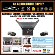 Haites[3RAM+32GB]Toyota Alphard/Vellfire 23-25 ANH40 OEM AUTO Android Roof Monitor 14"Inch(HDMI/USB/