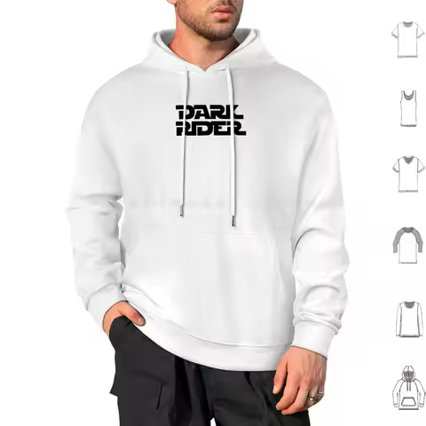 Dark Rider Hoodie cotton Long Sleeve Dark Rider Snowboarder Snowboarding Snowboard Motorcycle Motor 