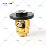 6FM-12411 Thermostat 60 C for Yamaha 4-Stroke 20HP 25HP F20F F20G F25G Outboard Engine