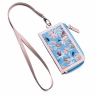 Knicknack Zipper Id Card Wallet Papillon | Card Holder | Zippered Canvas Wallet| Men's and Women's I