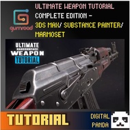 [ FULL TUTORIAL] GUMROAD - ULTIMATE WEAPON TUTORIAL  COMPLETE EDITION -  3DS MAX/ SUBSTANCE PAINTER/