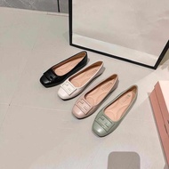 Ladies Ballet Flats Shoes Soft PU Jelly Shoes Kasut Flat Heel Shoes Dollshoes