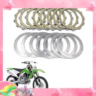 dgkFriction Clutch Plates Motorcycle Clutch Plates with Steel Plate for  KLX450R KX450F for  CR250R 