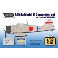 Wolfpack WP32006 1/32 A6M2a Zero Model 11 Conversion Set for Tamiya.