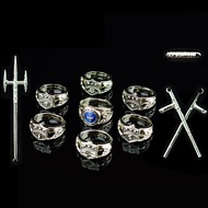 Anime Home Education Ring Ring Necklace Hell Ring Ring VER Merchandise New Style Trendy Two-Dimensio