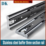 Drawer Guide Full Extension Ball Bearing Drawer Slide Heavy Duty Steel Drawer Slide Guide Pair