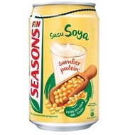 F&N Seasons Air Tin soya (300ml x 24)