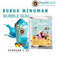 Bubuk Minuman Bubble Gum 1kg - Bubuk Rasa Permen Karet Bubble Gum 1kg - Bubble Gum Minuman Bubuk 1kg