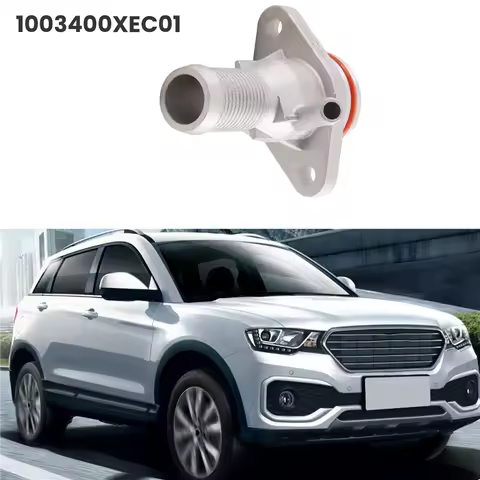 2X 1003400XEC01 Engine Heater Hot Water Pipe Outlet Port For GWM Haval H6 H7 H8 H9 VV7 F5 F7 4C20 2.