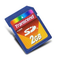 原裝Transcend/創見 SD卡 2G 小容量低速 SD 2GB 車載導航內存卡