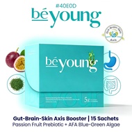 béyoung Botanical Beverage Mix Passion Fruit 15 Sachets | Galactooligosaccharide GOS Prebiotic Aphan