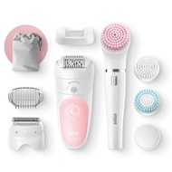 Braun Beauty Women's Intimate Cleansing Epilator and Epilator Set 5 SES 5-895 BS Legs, Body & Face