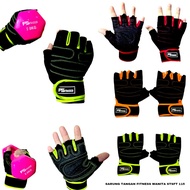 Frasser Women's Gym Gloves 1 Pair Fitness Gym Gloves Microfiber Cycling Gloves Sports Bicycle Gloves