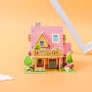 DIY 3D Puzzle PINK ROOM 666-10 Foam Material educational toys for children