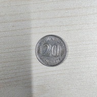 Duit Syiling 20 Sen Malaysia Tahun 1979 20 Cent Coin