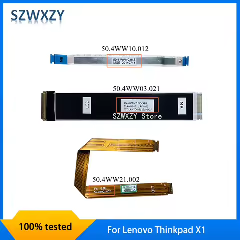 SZWXZY For Lenovo Thinkpad X1 Helix Screen Cable X1H LCD Flat Cable Connection Cable 50.4WW10.012 50