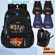 (In stock) Boboiboy school bag beg sekolah beg budak children primary  boys students backpack gift