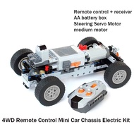 รถขับเคลื่อนสี่ล้อ4WD 2023new โมเดลรถรีโมทไฟฟ้ามอเตอร์เกียร์เฟืองท้ายของเล่นบล็อคก่อสร้างที่มีเทคโนโลยีสูง