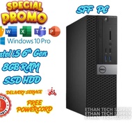 🇲🇾【CHEAPEST】Dell OptiPlex 3046 SFF Desktop PC | Intel Core i5 6th Gen |8GB DDR4 RAM | Windows 11 Pro