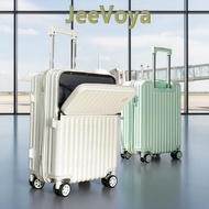 JeeVoya 18 Inches Hand Carry Luggage Portable Small Boarding Luggage 4 Wheels 360 ABS Suitcase