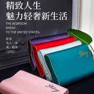 AT/🧿Latex Pillow Case Summer Ice Silk60x40Single Memory Pillowcase50X30Student Pillow Case Four Seasons Universal SKRA