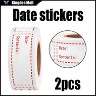 Date Stickers Food Label For BottleLabeling