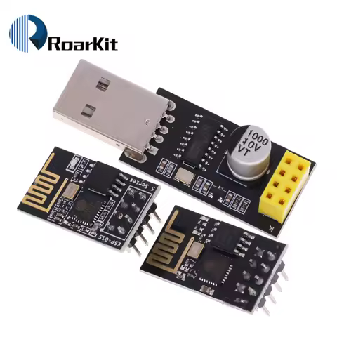 ESP01 Programmer Adapter UART GPIO0 ESP-01 Adaptaterr ESP8266 CH340G USB to ESP8266 Serial Wireless 