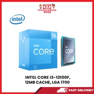 INTEL CORE I3-12100F,12MB CACHE,LGA 1700