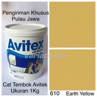 Cat Tembok Avitek 1kg Kuning Cream Earth Yellow Avitex
