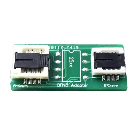 YOC-QFN8 /WSON8/MLF8/MLP8/DFN8 To DIP8 Two-In-One Socket/Adapter For Both 6X5mm And 8X6mm Chips SMT 