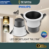 Philips LED Semi Recessed G2 LED Eyeball RS280 7W 11W Recess Eye Comfort Spotlight Coolwhite / Warmw
