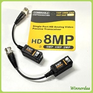 WIN 8MP Definition Balun Coaxialed BNC To Networking Cable Video Signal Converter