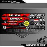 Bmx BIKE STRIPING STICKER/BMX BIKE Variation KIDS BIKE LIS BMX STICKER KIDS MOTIF STICKER STRIPING
