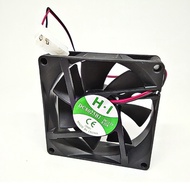 8CM BLACK CASING FAN 8 CM CASE FAN/ CPU FAN/ + BOLT