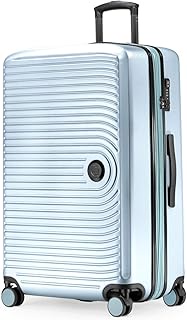 Mitte - Large Hard Shell Suitcase, TSA 4 Wheels, Check-in Luggage with 8 cm Volume Extension, 77 cm,
